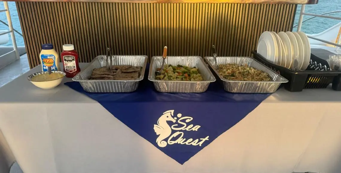 Food and drinks on board