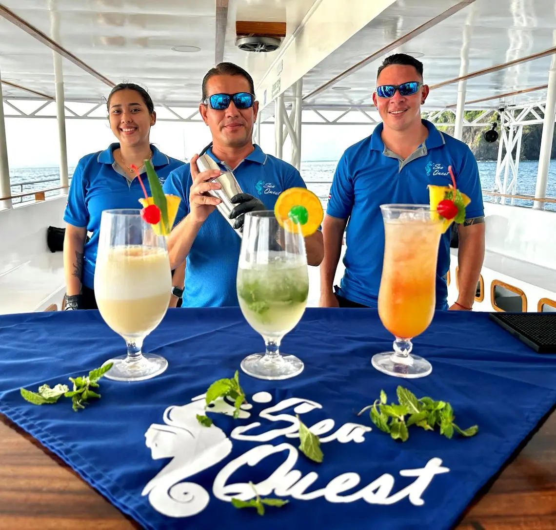 Guests on board