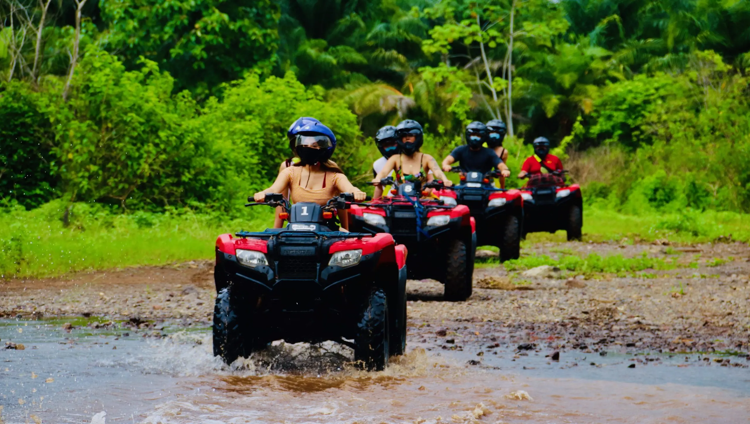 ATV Fourtrax tour near Manuel Antonio